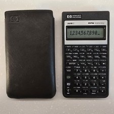 Vintage Hewlett Packard HP 32S II RPN Scientific Calculator Original Case Tested