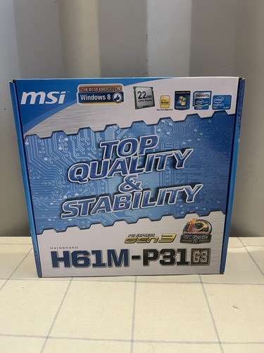 Msi h61m p31 - msi, h61m-p31