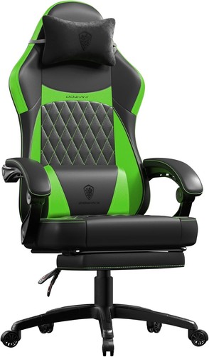 Dowinx gaming chair green - gaming,