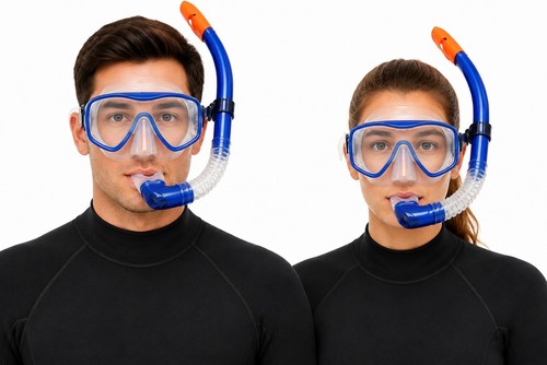 Adult diving snorkelling mask - snorkelling,