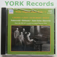 WELTE-MIGNON PIANO ROLLS 1 -