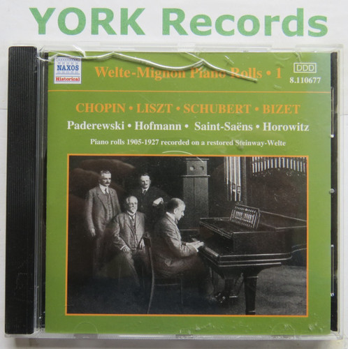 Welte mignon piano rolls - rolls, 1