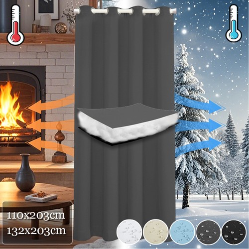 Thermal door curtain - door,