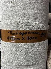 Carpet offcut thick soft cream