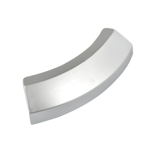 New silver plastic tumble - new,