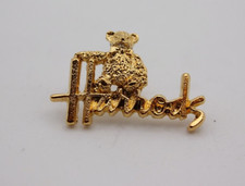Harrods Retired Gold Plated Lapel Pin 1980's