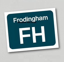 Fridge magnet frodingham - fridge, br