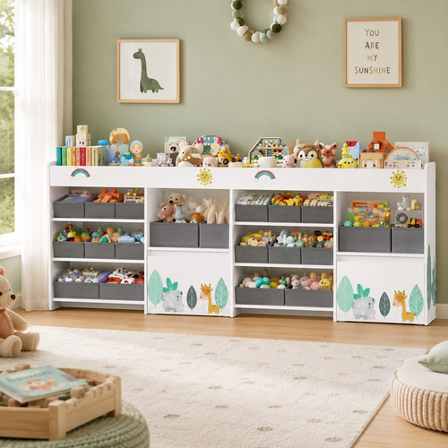Kids toy storage unit bookcase - toy,