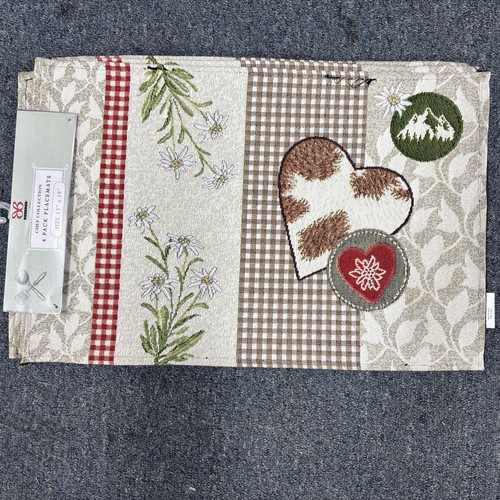 Set tapestry place mats - set, 4