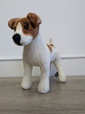 Melissa & Doug Jack Russell Terrier Soft Toy Plush Stuffed Standing Dog Animal