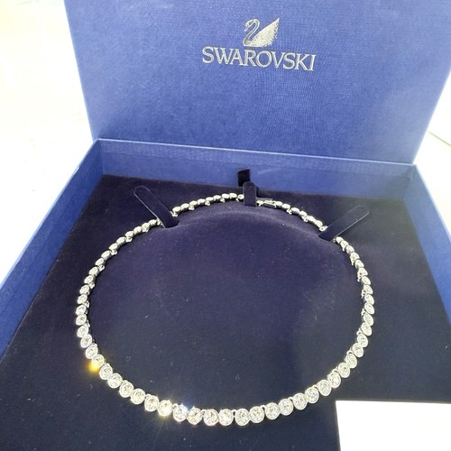 Swarovski tennis necklace - tennis,