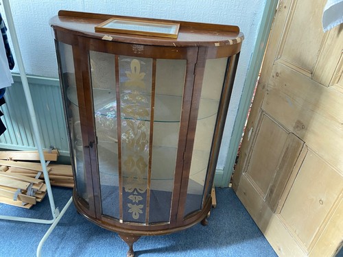 Vintage china cabinet with - china,