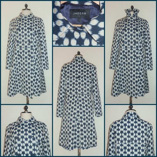 Jaeger cotton mix coat uk - jaeger,