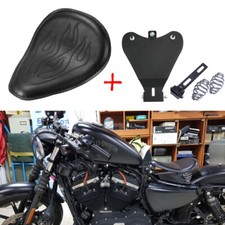 Motorcycle Flame Solo Seat