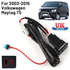 Car Dual USB-C PD+QC3.0