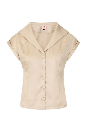 Brown rockabilly pinup - brown,