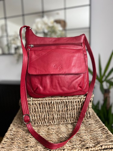 Gigi real leather cross body - real,