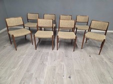 Set of 8 Danish Rosewood