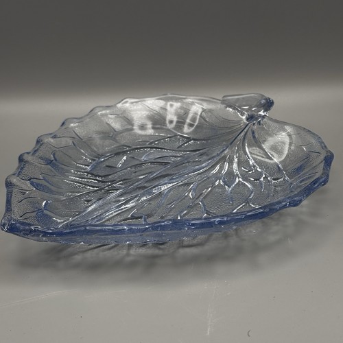 Vintage bagley blue glass - bagley, art