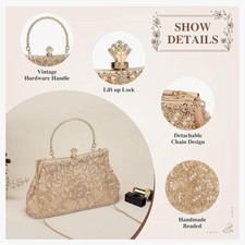 1920s Vintage Beaded Clutch