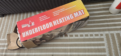Unused underfloor heating - unused,