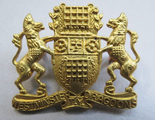 Military brass badge 2nd - brass,
