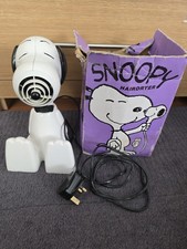 Rare Vintage Peanuts Snoopy Small Hairdryer Clairol Appliances 1958
