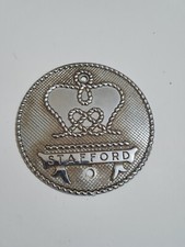 Stafford  Safe Plate Plaque Original Chubb Safe Name Plate