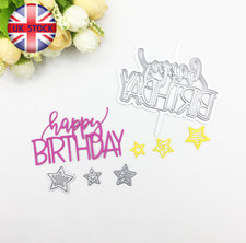 Happy Birthday star Metal