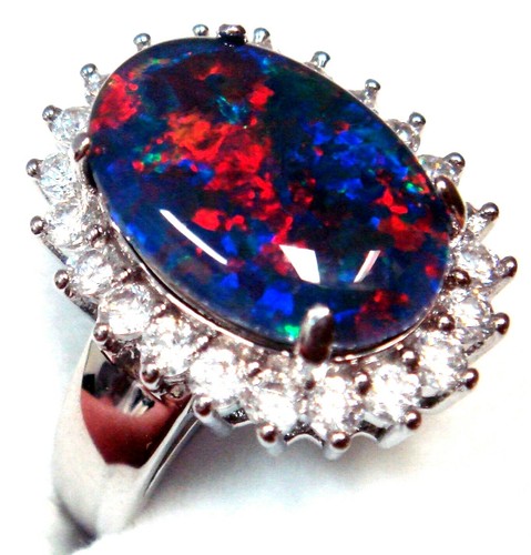 Opal size 14x10mm genuine - size,