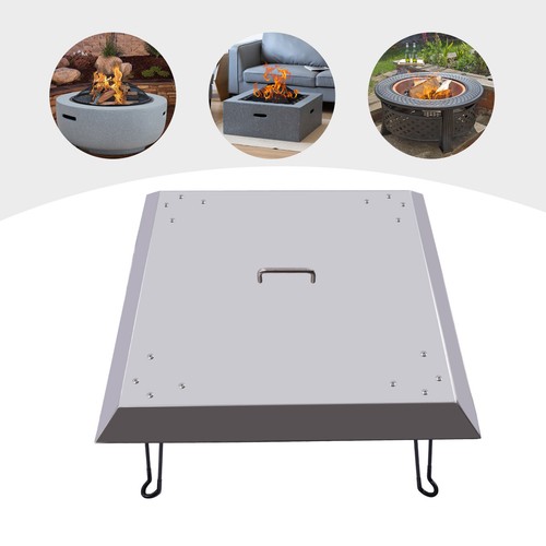 Fire pit cover stainless steel - pit,