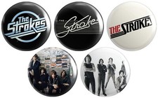 5 x The Strokes BUTTON PIN