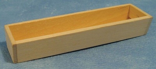 Wooden trough dolls house - wooden,