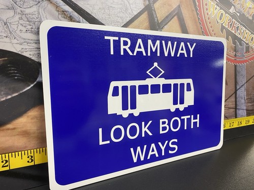 Tram sign board - tram,