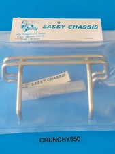 Vintage Sassy Chassis Aluminum Double Tube Roll Bar 1/10 Truck Clod USA-1 RC