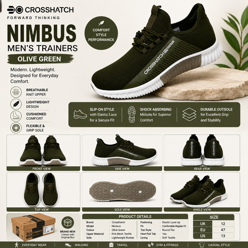 Men trainers olive green - men's,