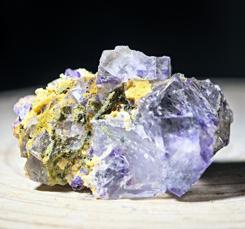 Natural fluorite crystal - natural,