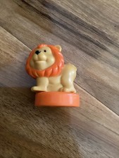 Small Plastic Toy Lion Figure Children’s Animal Toy Stand Collectible