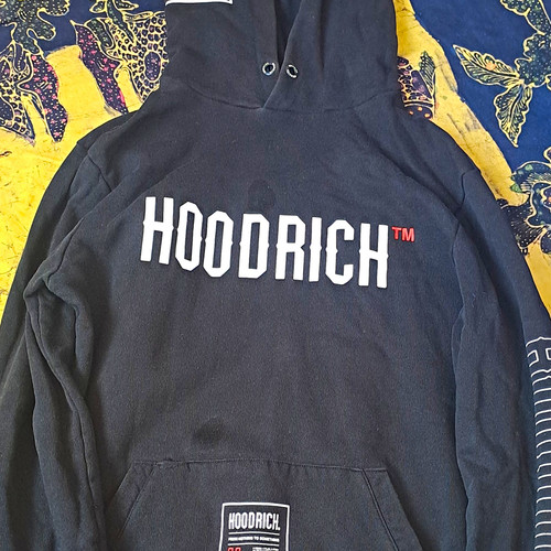 Hoodrich black mens pullover - hoodrich,