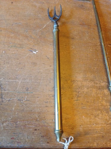 Vintage brass iron telescopic - brass,