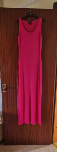 Lipsy pink maxi dress size - maxi, 8