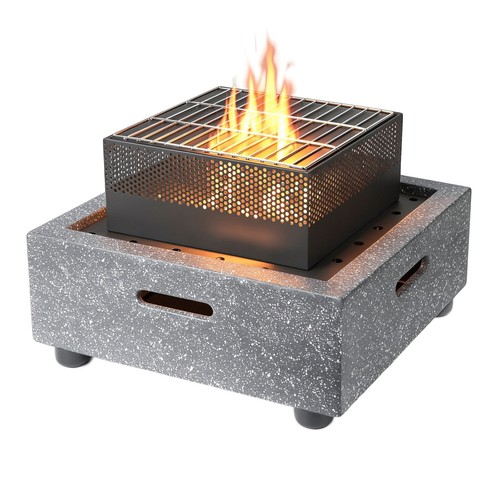 Mgo fire pit bbq - pit, outdoor