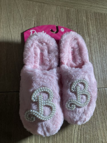 Barbie slippers pink - pink, fur