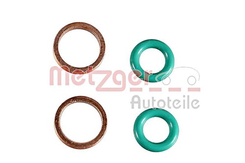 Oil line gasket set metzger - line,