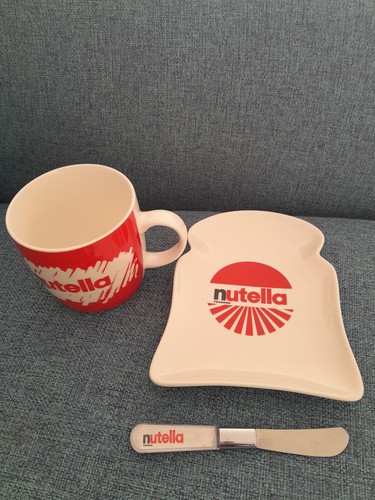 Nutella ferrero mug and toast - nutella,