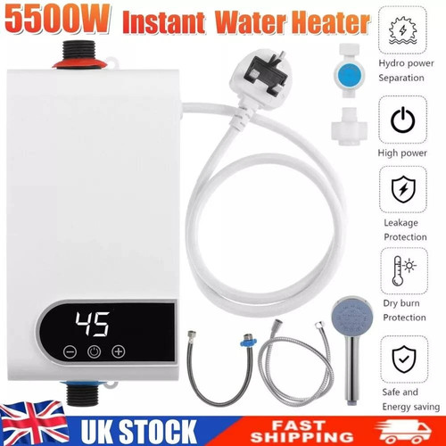 Electric tankless instant - electric, hot