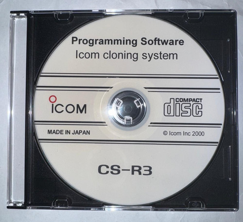 Icom programming - icom, cs-r3