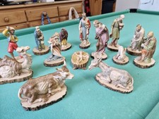 Italian Nativity Set 14 piece Hand Painted