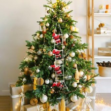 4 X Hanging Santa Climbing