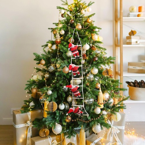 Hanging santa climbing - hanging,